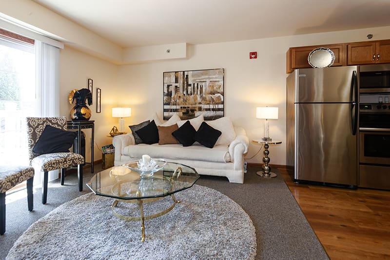 Charter Senior Living of Hasmer Lake Model Apartment