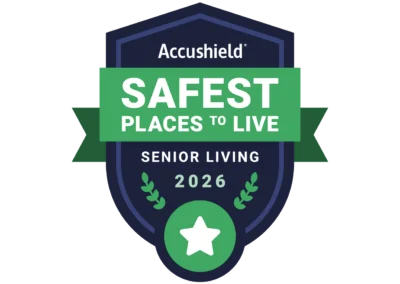 Charter Senior Living of Hasmer Lake Recognized as Safest Places to Live™ for 2026
